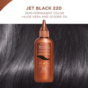 Clairol Beautiful Collection 22D Jet Black Semi-Permanent Hair Dye